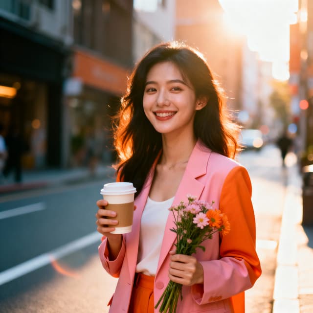 Stylish Instagram photo with perfect lighting and trendy aesthetic